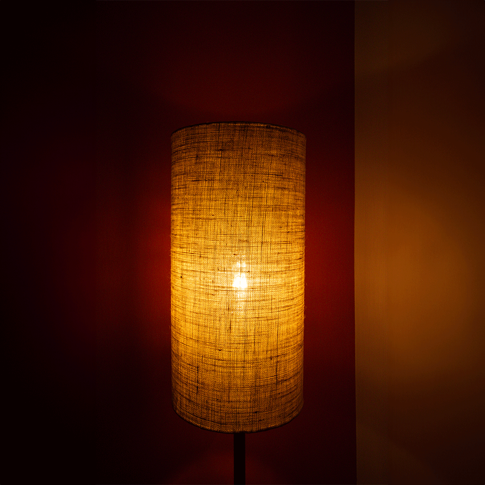 ITZA - LÁMPARA DE PIE DE YUTE