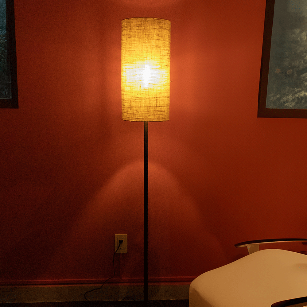 ITZA - LÁMPARA DE PIE DE YUTE