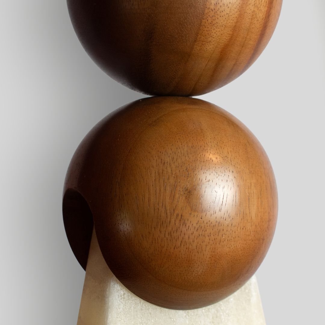 CÁTODO - LÁMPARA COLGANTE DE PAROTA Y ÓNIX