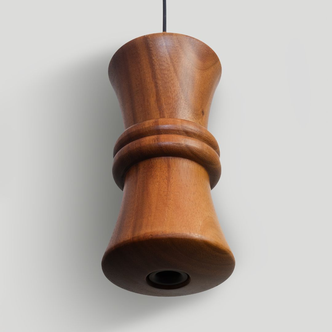 OMET - LÁMPARA COLGANTE DE PAROTA NATURAL