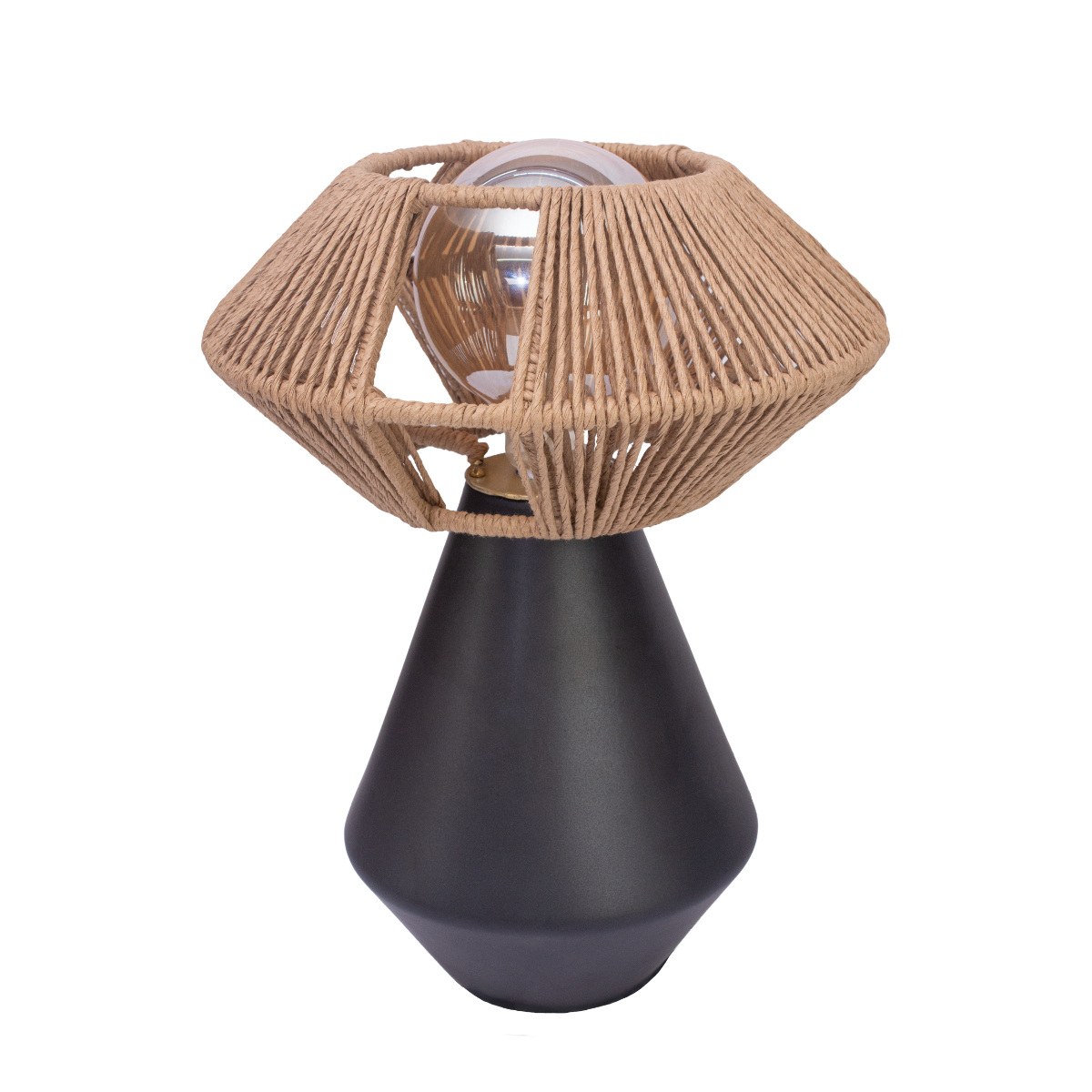 TONAL - LÁMPARA DE MESA DE CERÁMICA Y CORDÓN CRAFT