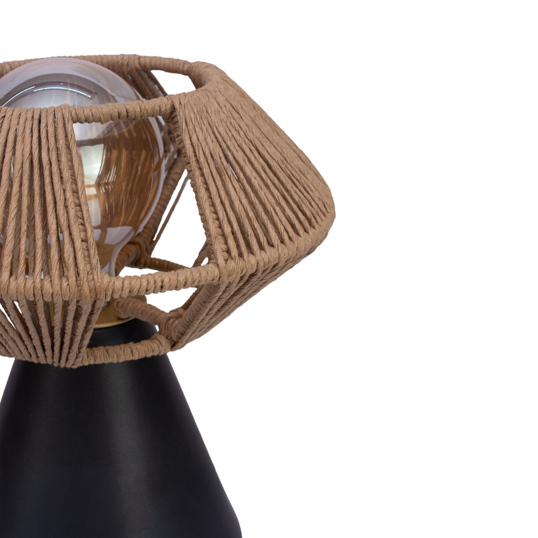 TONAL - LÁMPARA DE MESA DE CERÁMICA Y CORDÓN CRAFT
