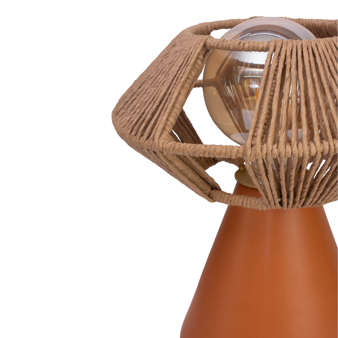 TONAL - LÁMPARA DE MESA DE CERÁMICA Y CORDÓN CRAFT
