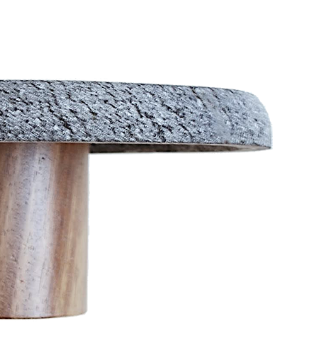 TACÁ - LÁMPARA COLGANTE DE BASALTO Y PAROTA