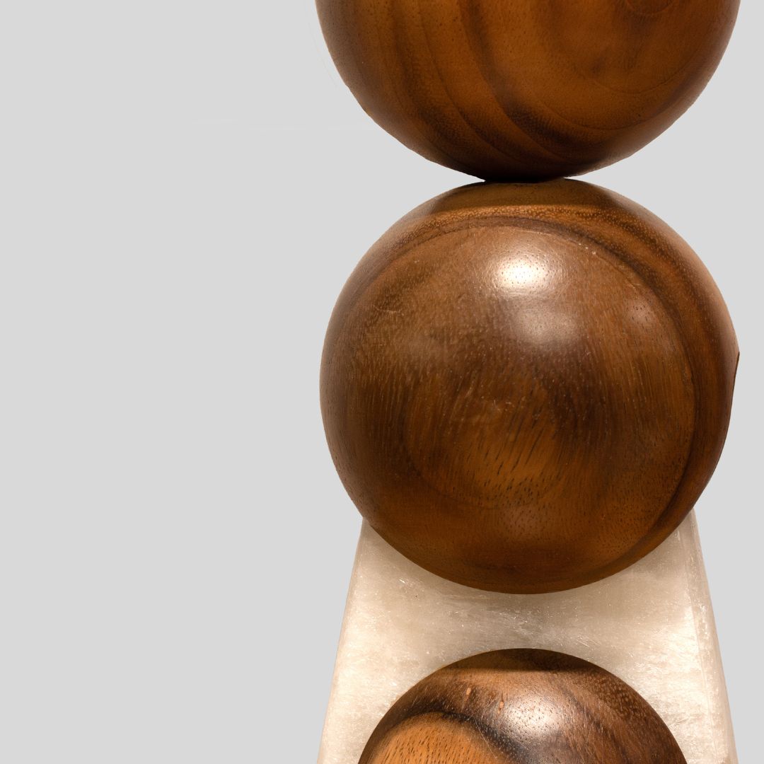 HALO - LÁMPARA COLGANTE DE PAROTA Y ÓNIX