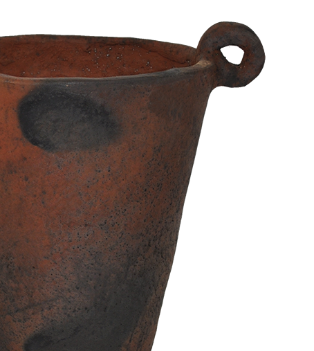 BANNE - JARRÓN DE BARRO