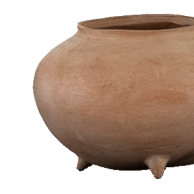 CÚZARO II - JARRÓN DE BARRO