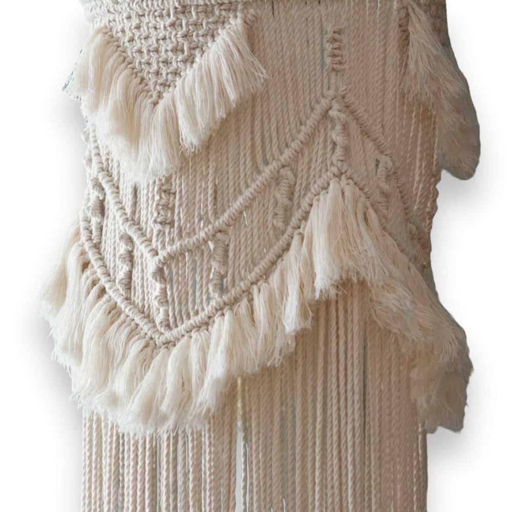 TAKINI - PANTALLA CANDIL DE MACRAMÉ