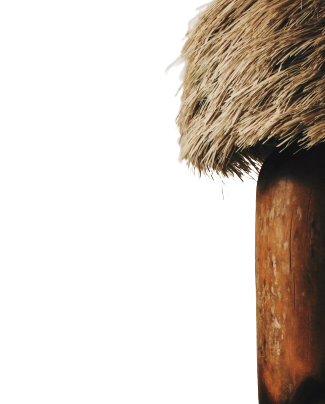 KAIA- LÁMPARA DE MESA DE PALMA Y JABÍN