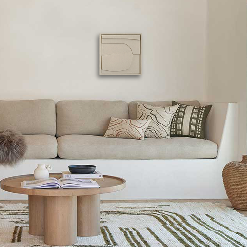 LECCE - CUADRO ARTÍSTICO DE MADERA Y YESO