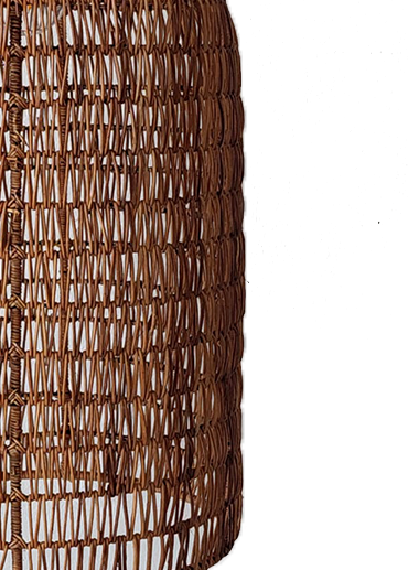 LINNI - LÁMPARA COLGANTE DE MIMBRE