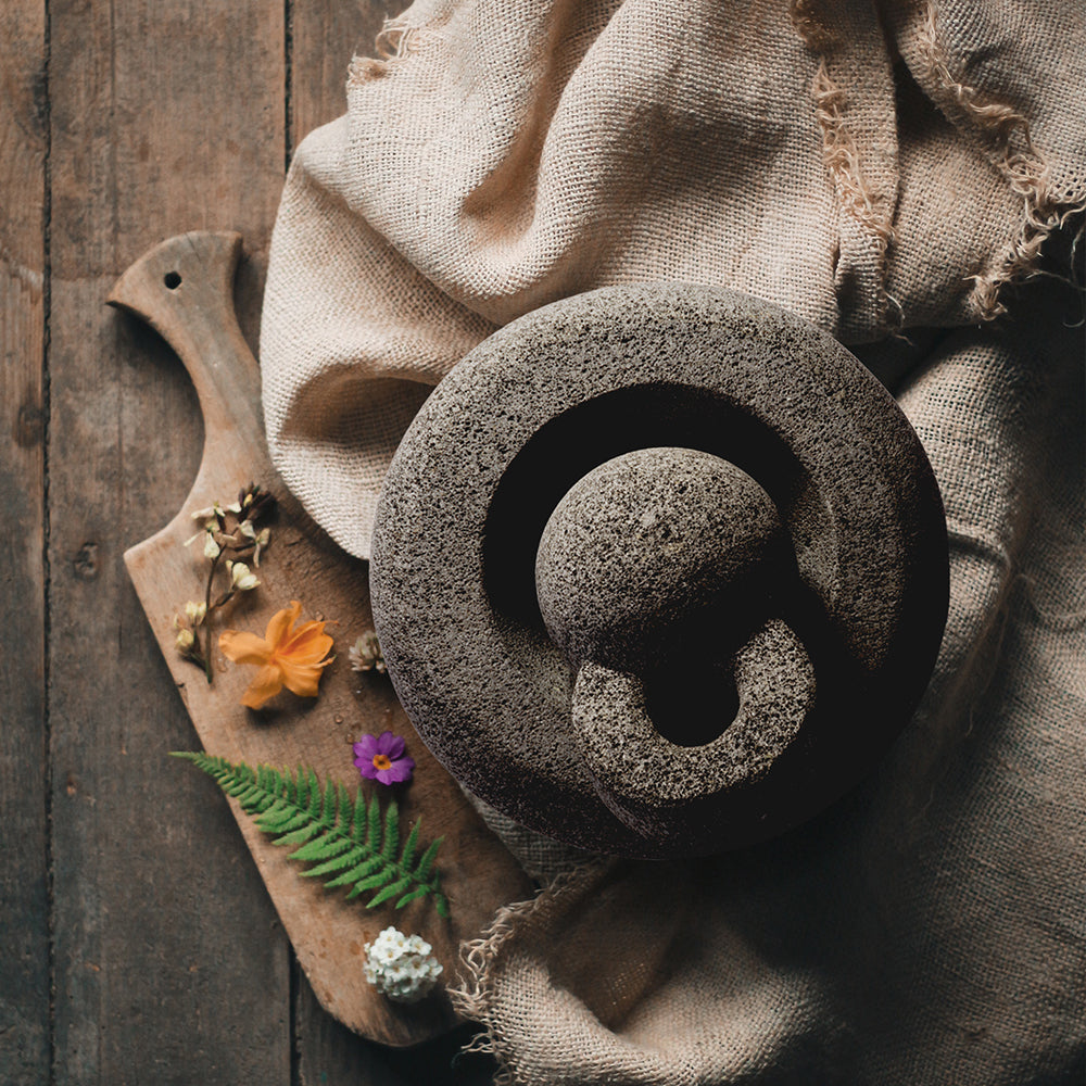 TEXTLE - MOLCAJETE DE PIEDRA