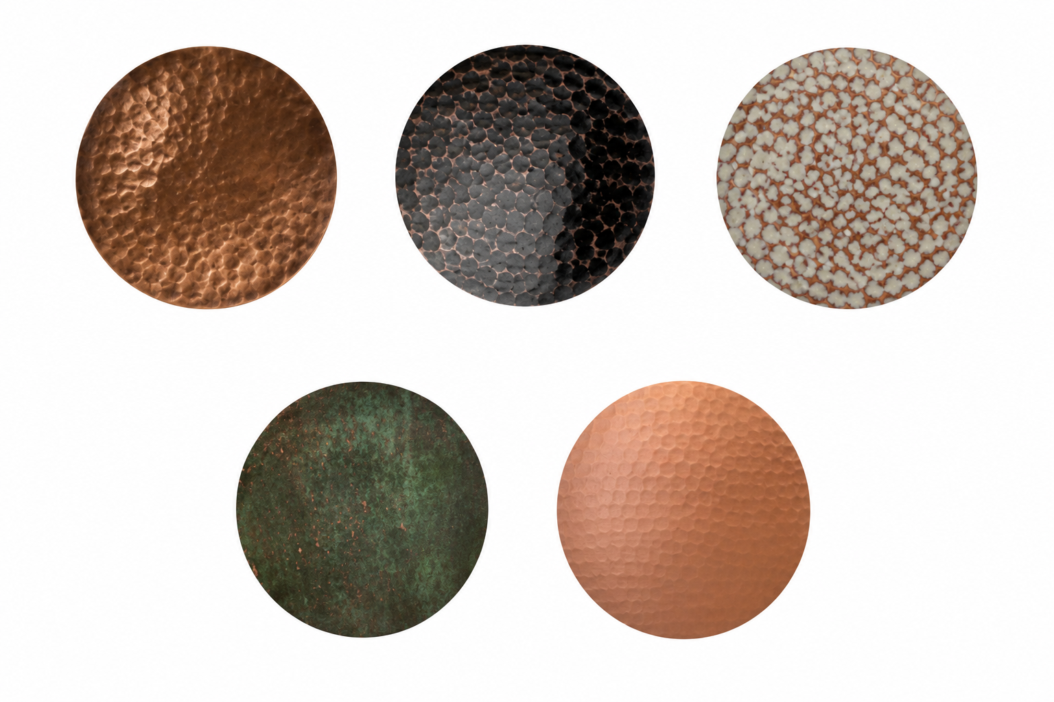 MUESTRAS DE PATINAS DE COBRE