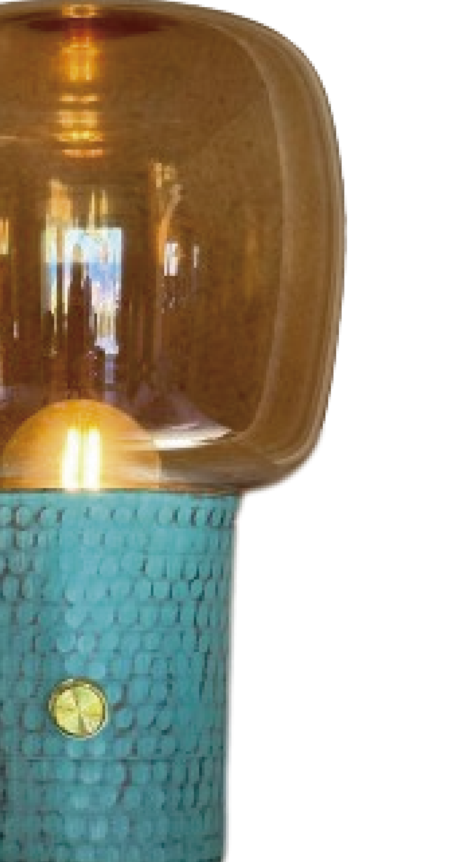 DONNEA - LÁMPARA DE MESA DE COBRE