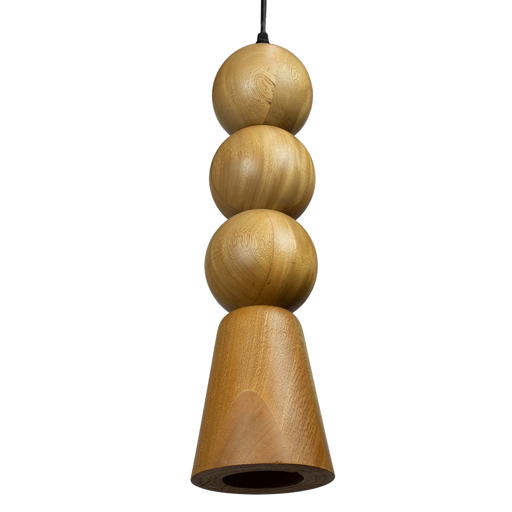 TAYAUPÁ - LÁMPARA COLGANTE DE ROSA MORADA