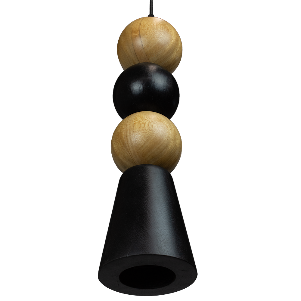 TAYAUPÁ - LÁMPARA COLGANTE DE ROSA MORADA