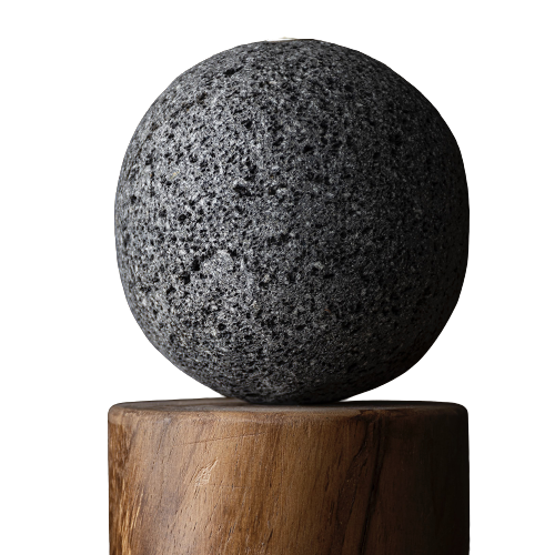 ARIO - LÁMPARA COLGANTE DE BASALTO Y PAROTA