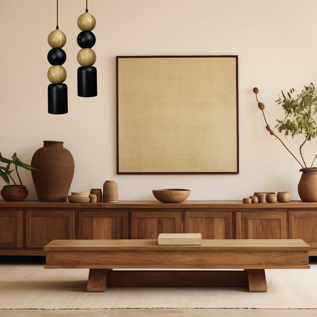 TUAPA - LÁMPARA COLGANTE DE ROSA MORADA