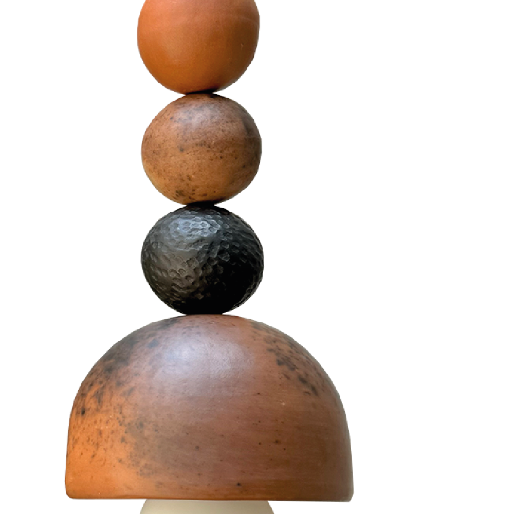 HUNAB - LÁMPARA COLGANTE DE BARRO