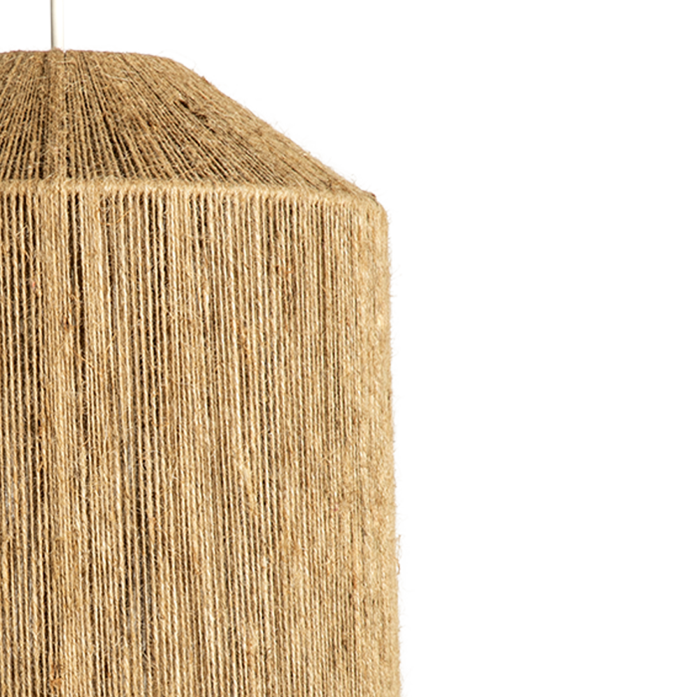 JÁ - LÁMPARA COLGANTE DE YUTE