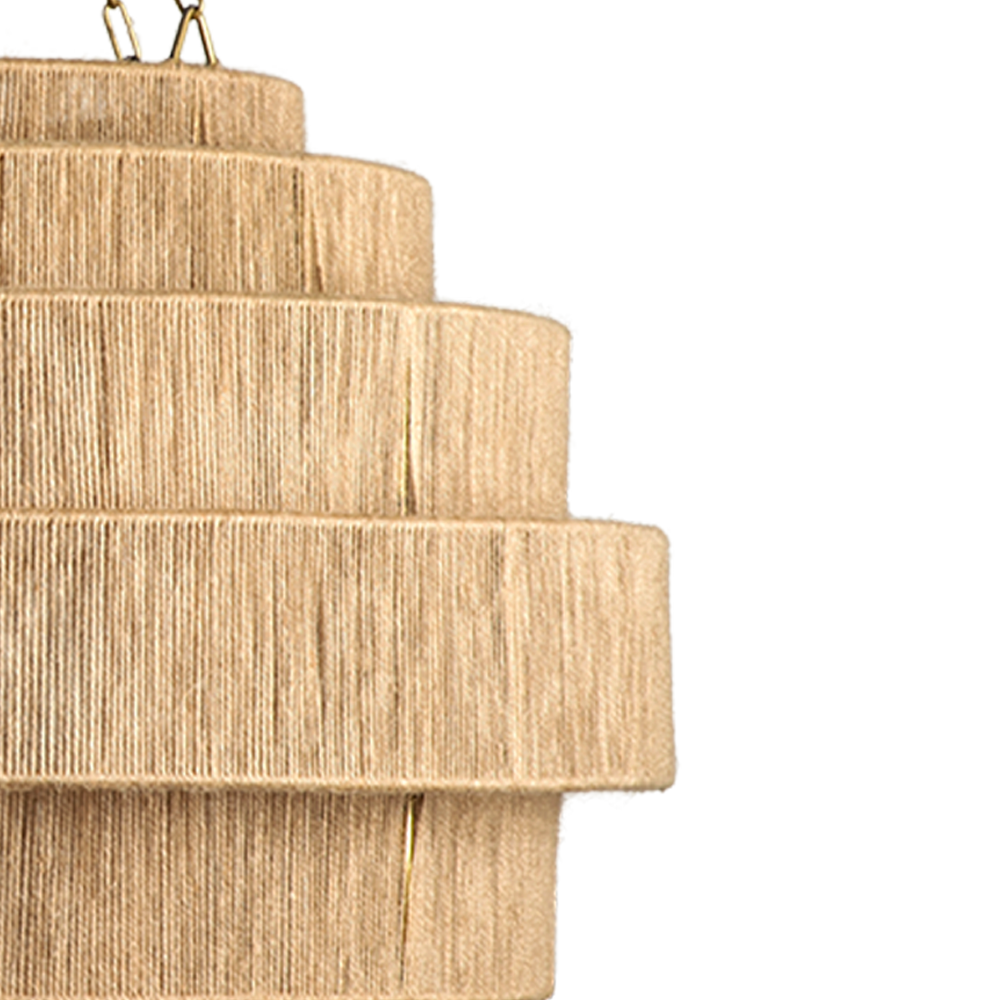 KIIN - LÁMPARA COLGANTE DE YUTE