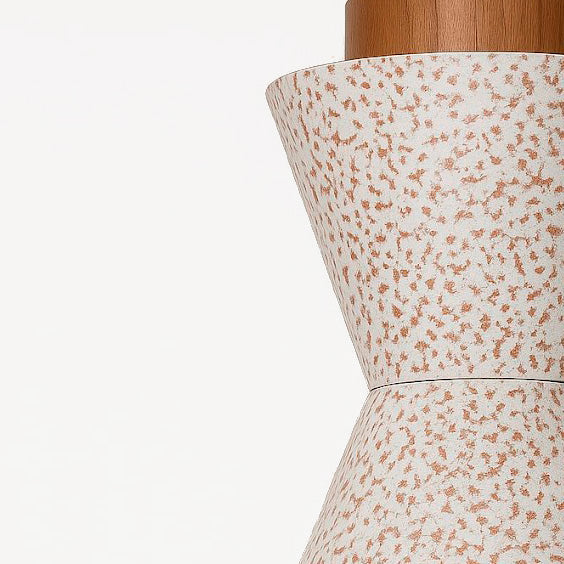 LUUMA - LÁMPARA COLGANTE DE COBRE Y PAROTA