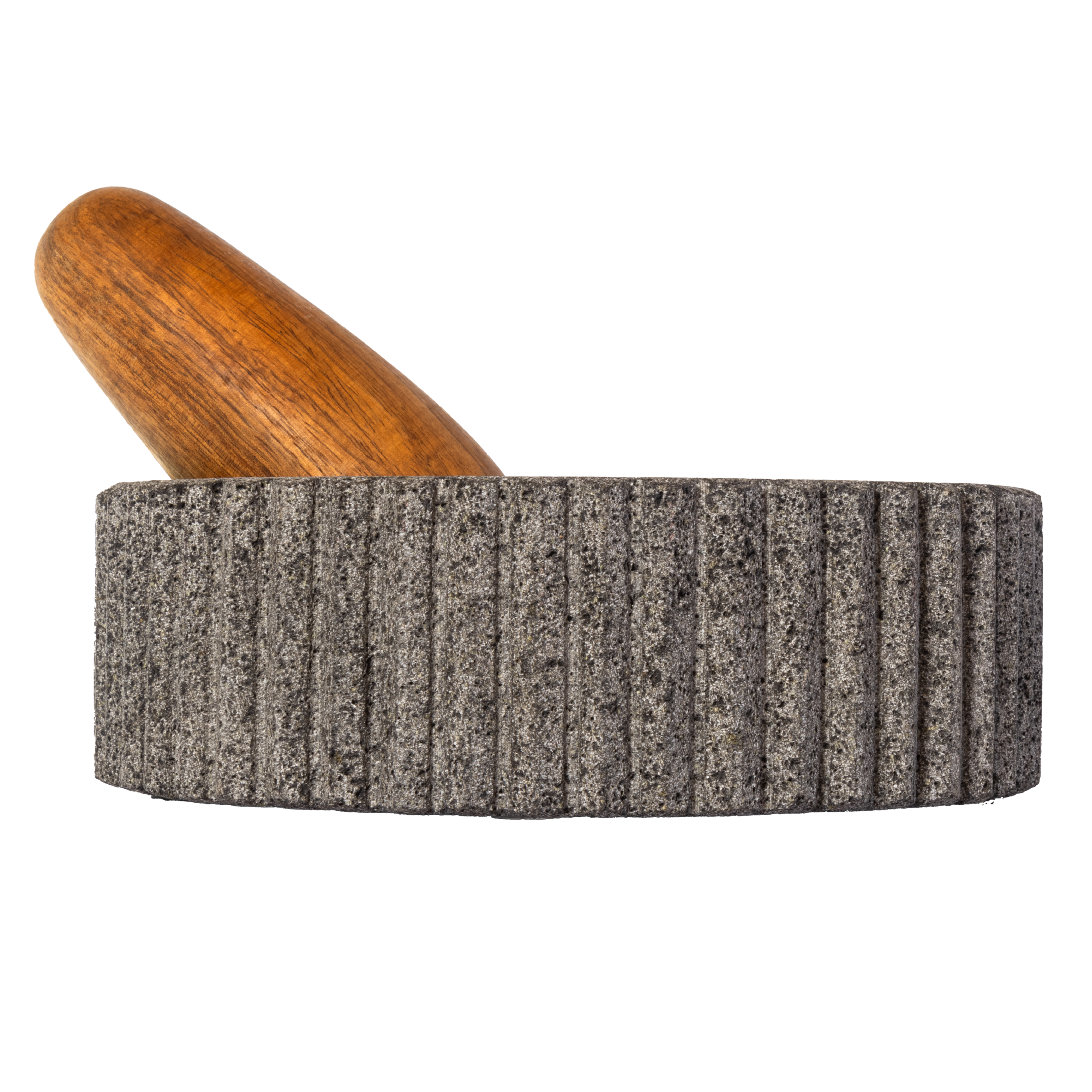 MAYAPÁN - MOLCAJETE DE PIEDRA CON MAZO DE TZALAM