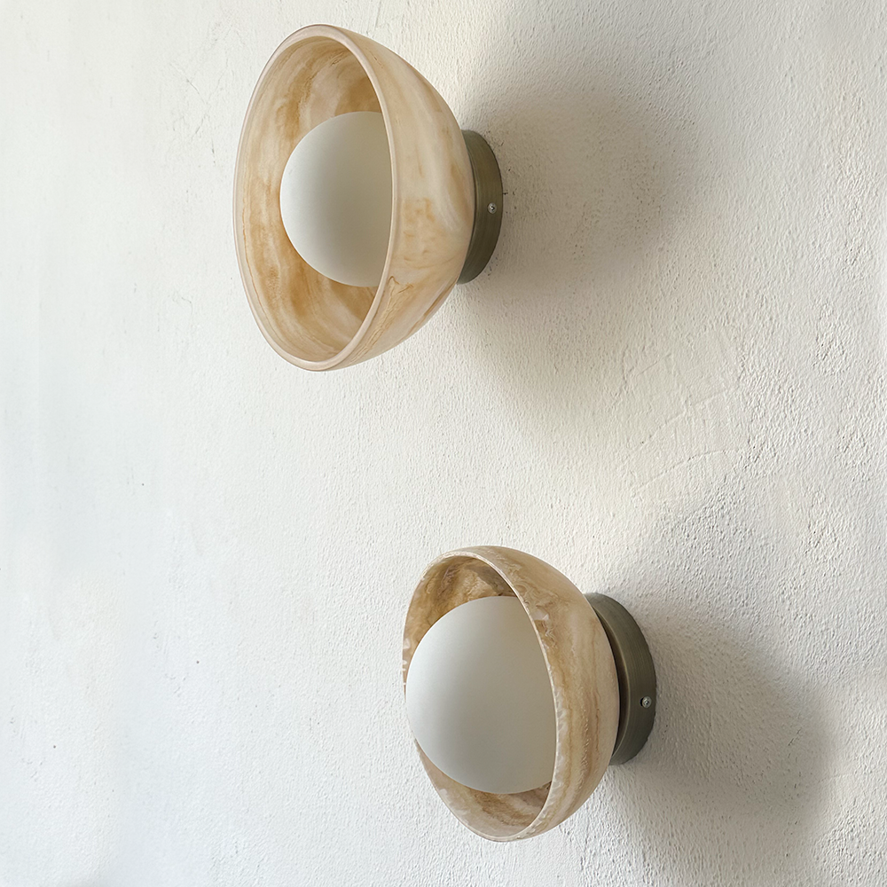 MIXTLI - LÁMPARA DE PARED DE RESINA