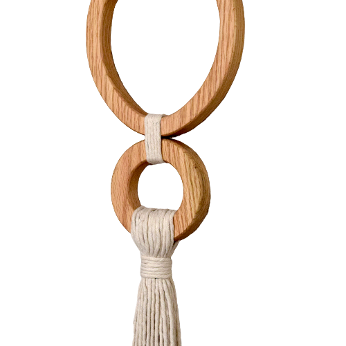 MIXCOATL - AROS DE ENCINO CON CUERDAS DE ALGODÓN