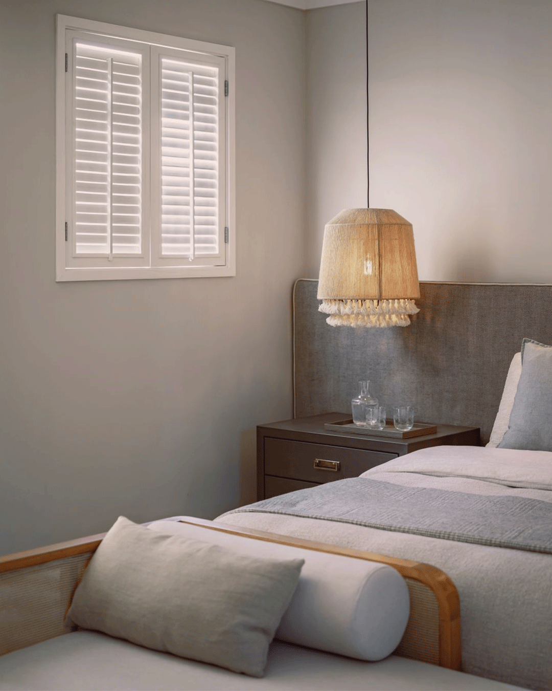 LUUM - LÁMPARA COLGANTE DE YUTE Y ALGODÓN