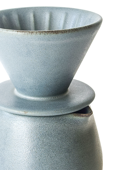 CARY - JUEGO DE COFFEE DRIPPER DE CERÁMICA CON JARRA (800 ML)