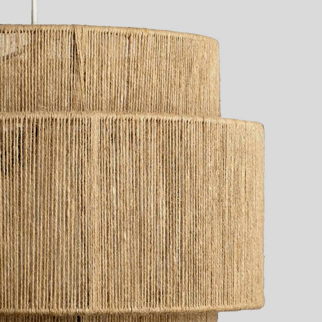 TIKAL - LÁMPARA COLGANTE DE YUTE