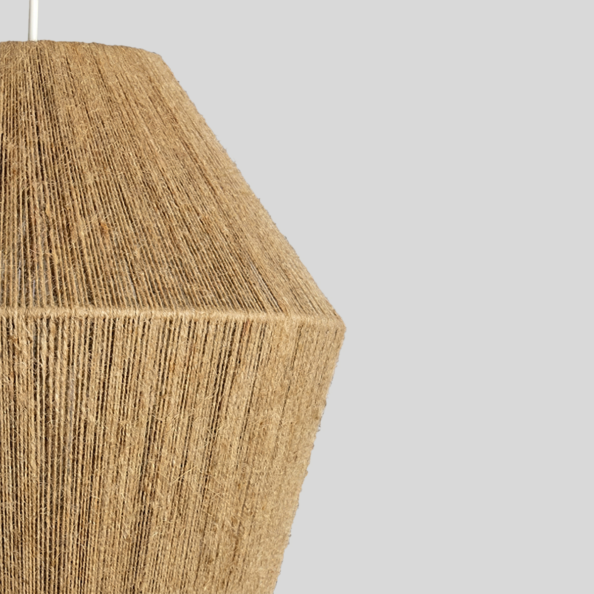 UXMAL- LÁMPARA COLGANTE DE YUTE