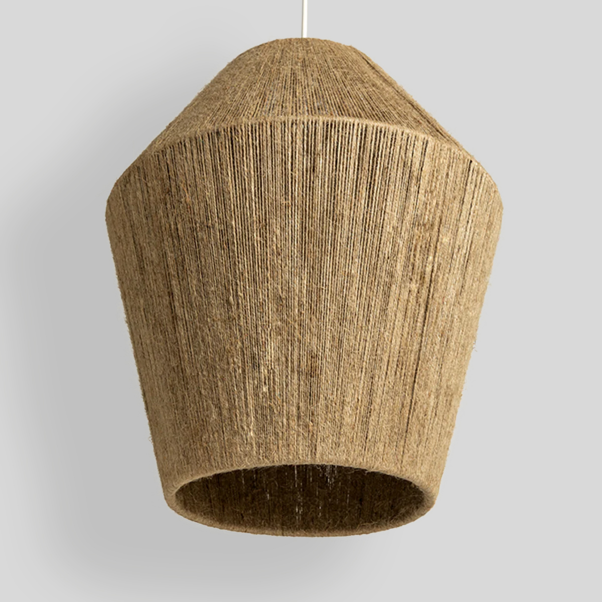 UXMAL- LÁMPARA COLGANTE DE YUTE