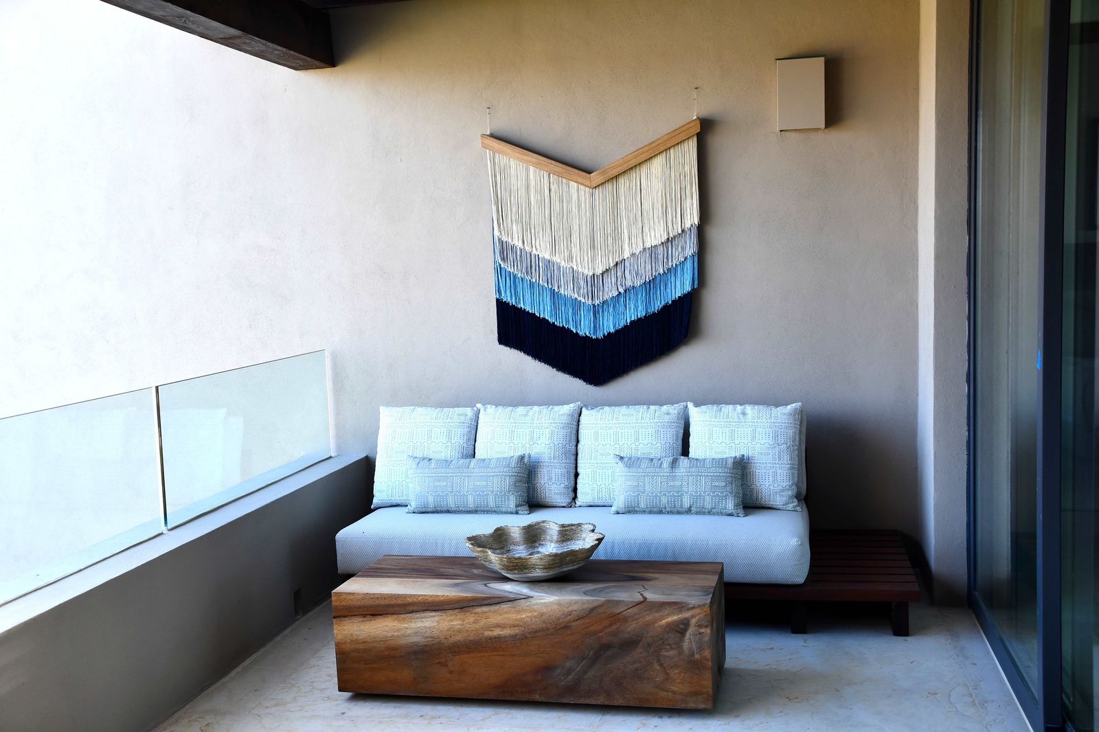 ARANDAS - TAPIZ DE MACRAMÉ DE ALGODÓN