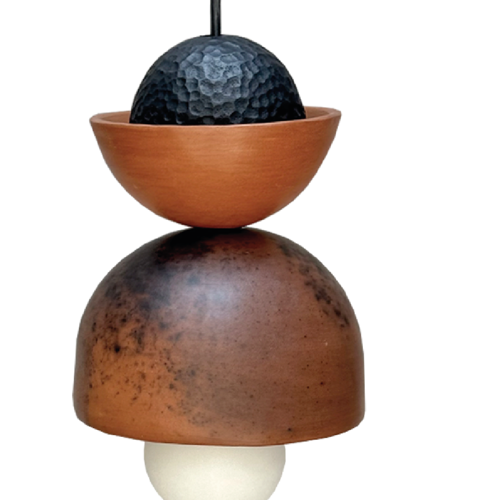 YOKTE - LÁMPARA COLGANTE DE BARRO