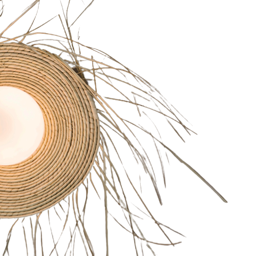 YUCCA - LÁMPARA DE PARED DE PALMA