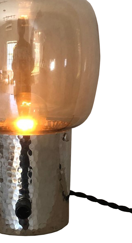 DONNEA - LÁMPARA DE MESA DE COBRE