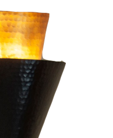 LA PILA - LÁMPARA COLGANTE DE COBRE