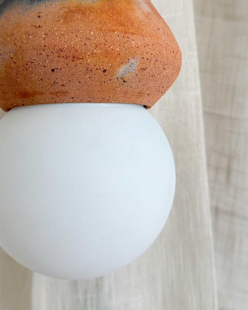 TERRA II - LÁMPARA COLGANTE DE BARRO