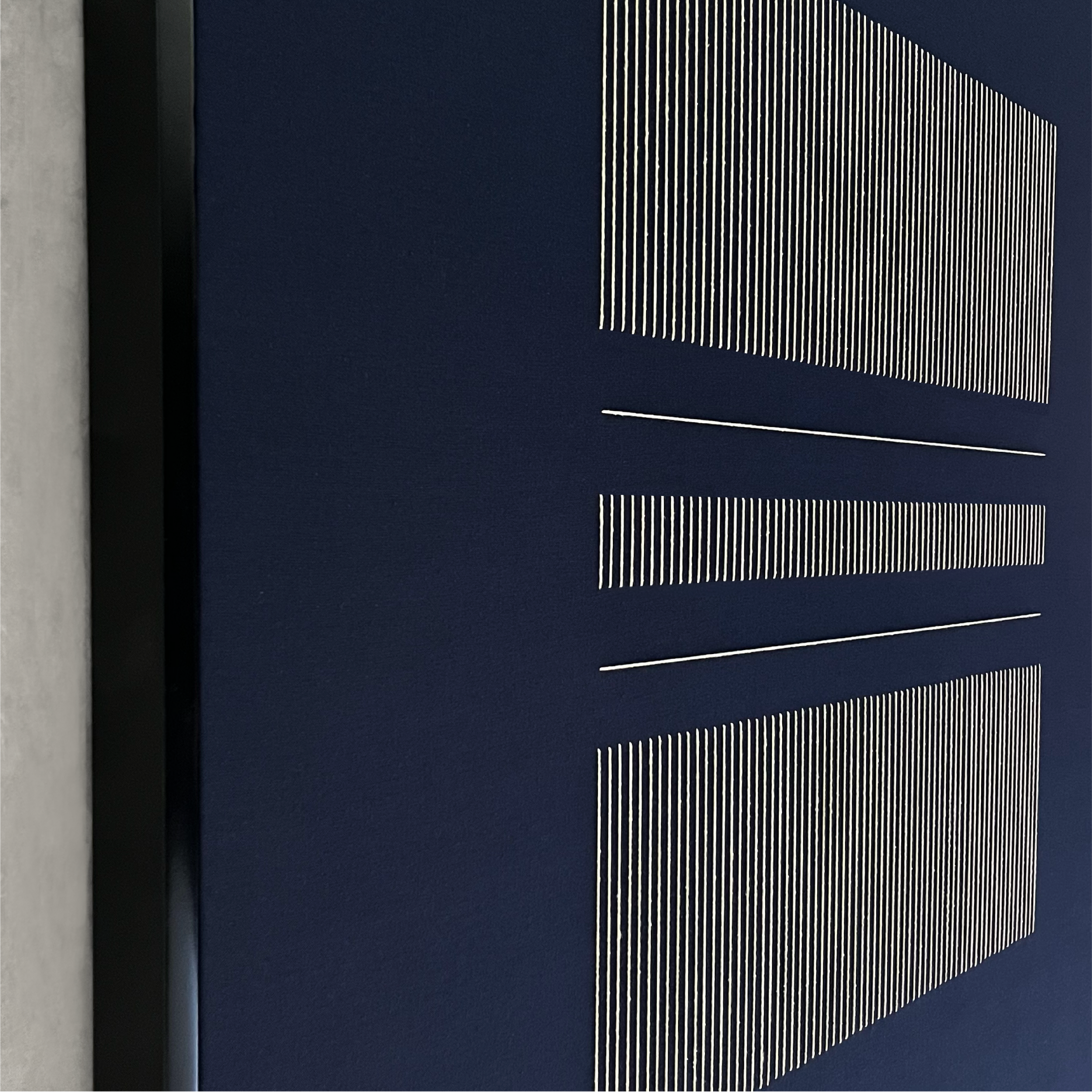 IQUI - CUADRO TEXTIL CON HILO DE ALGODÓN