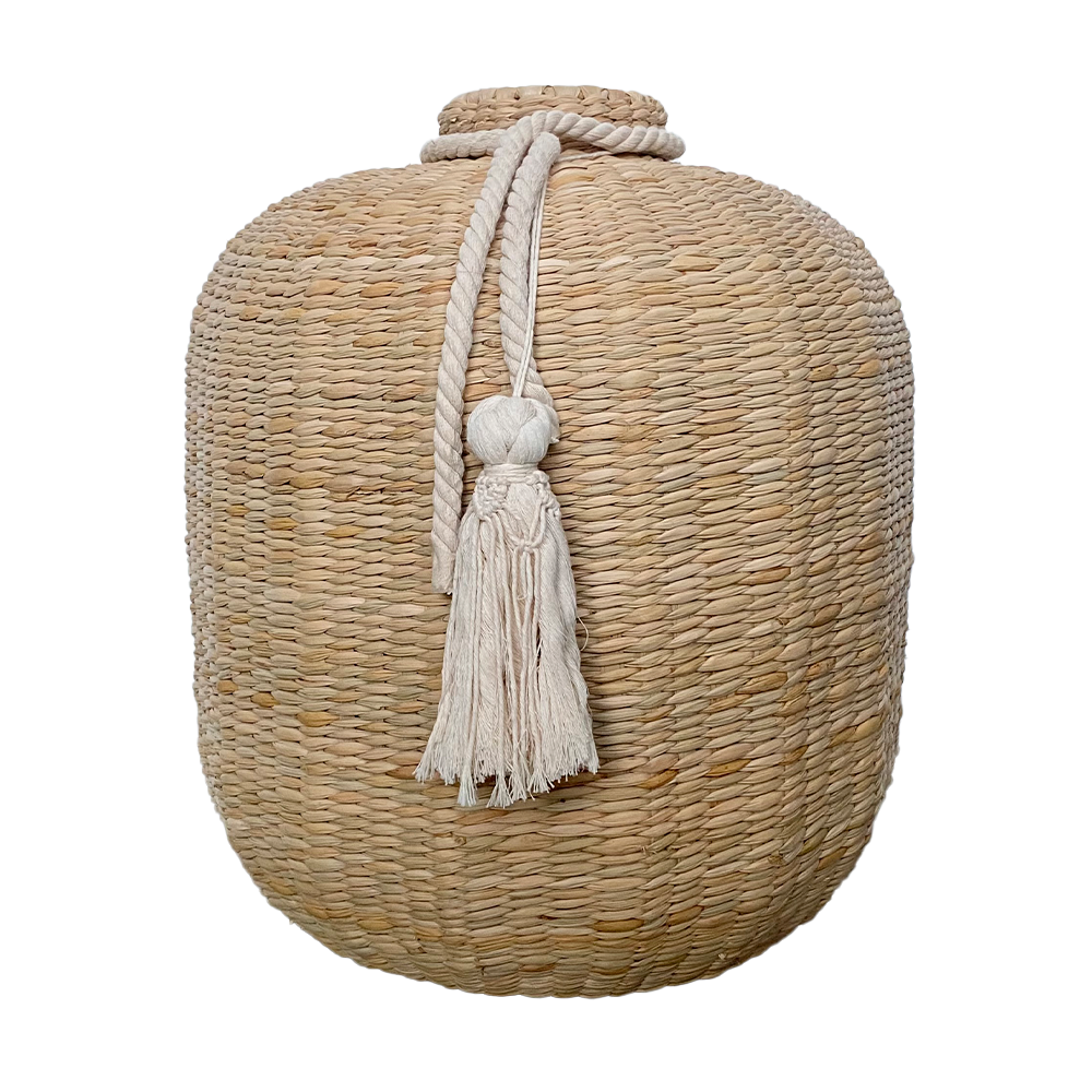 NAHUATZEN - JARRÓN DE CHUSPATA