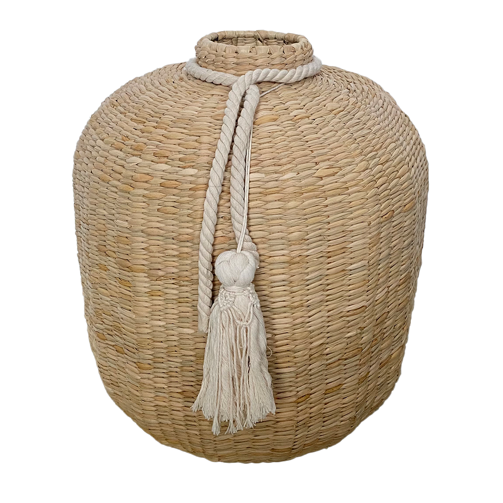 NAHUATZEN - JARRÓN DE CHUSPATA