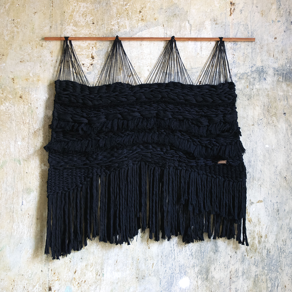 AURORA - TAPIZ DE MACRAMÉ DE ALGODÓN