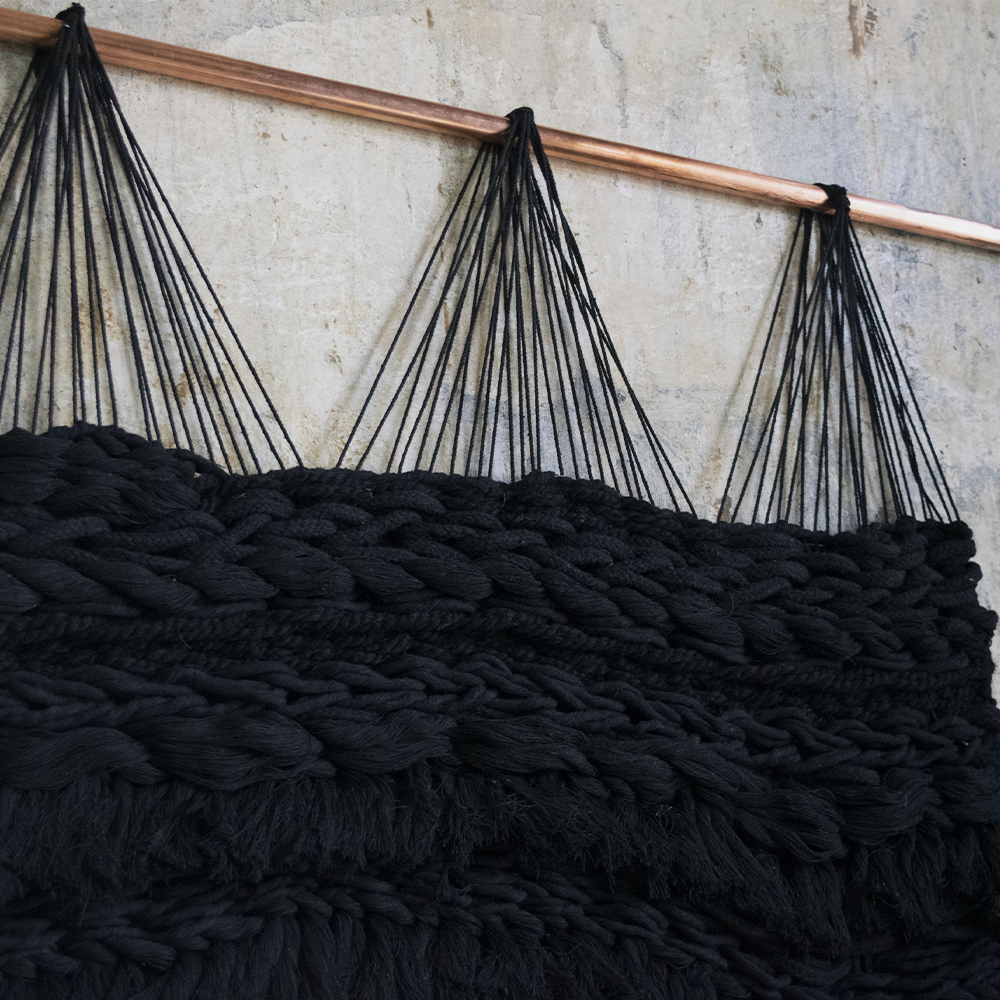 AURORA - TAPIZ DE MACRAMÉ DE ALGODÓN