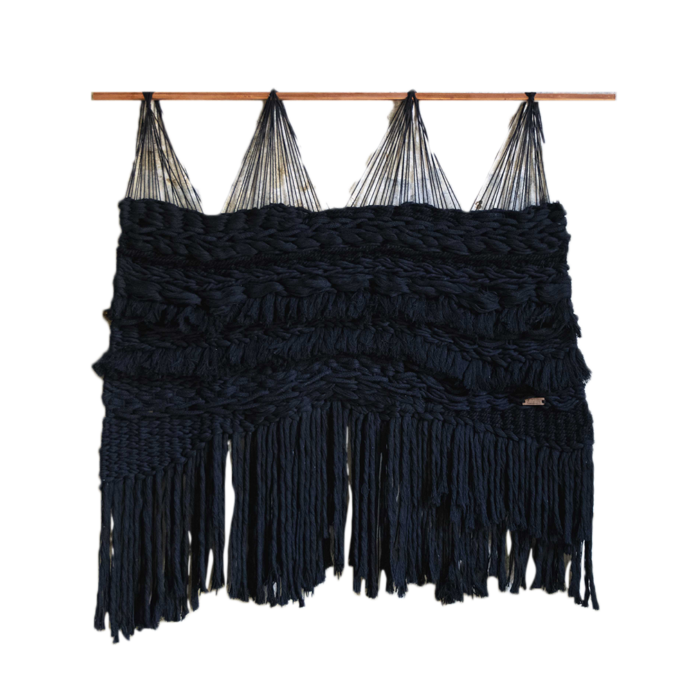 AURORA - TAPIZ DE MACRAMÉ DE ALGODÓN