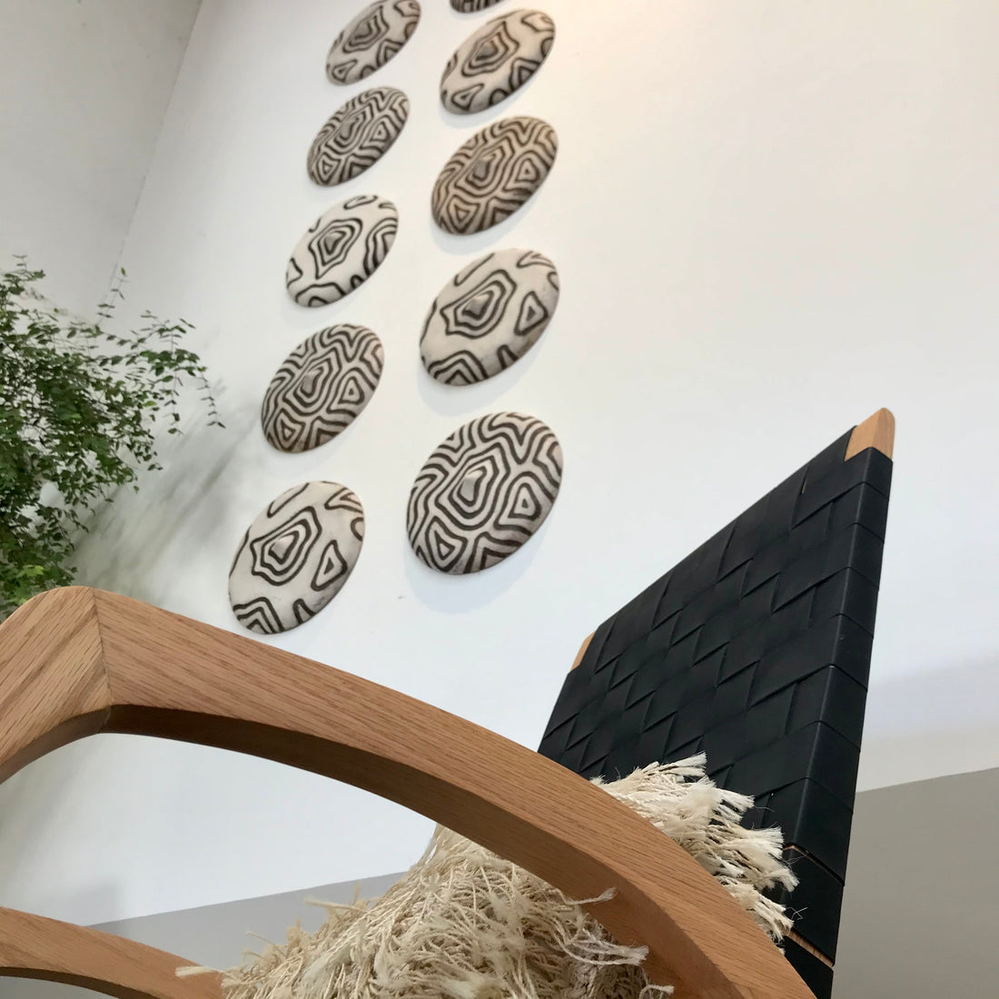 ZEBRA - ESCUDO DECORATIVO DE CERÁMICA