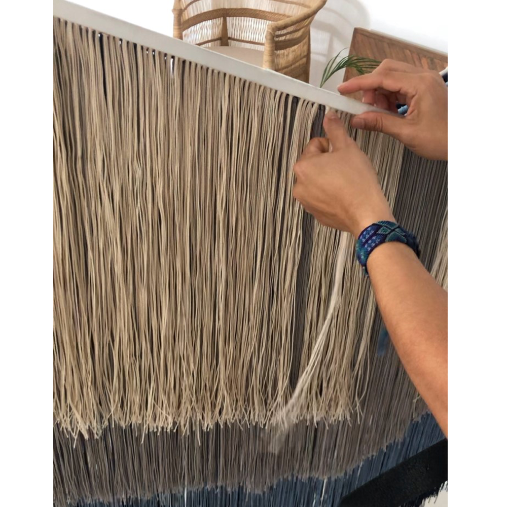 ARANDAS - TAPIZ DE MACRAMÉ DE ALGODÓN