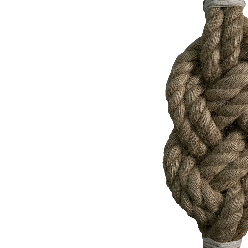 NAHUEL - NUDO DE MACRAMÉ DE YUTE