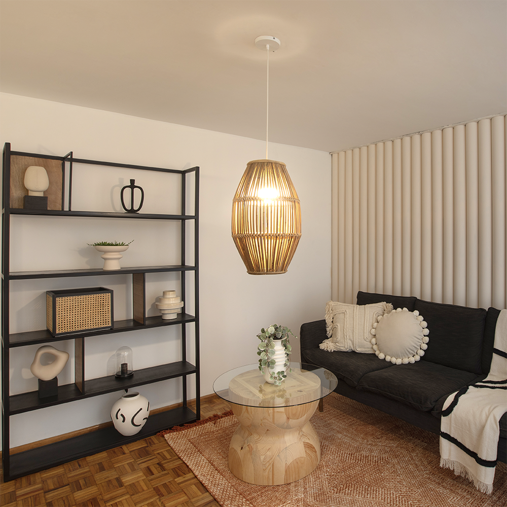 IMOX - LÁMPARA COLGANTE DE RATÁN